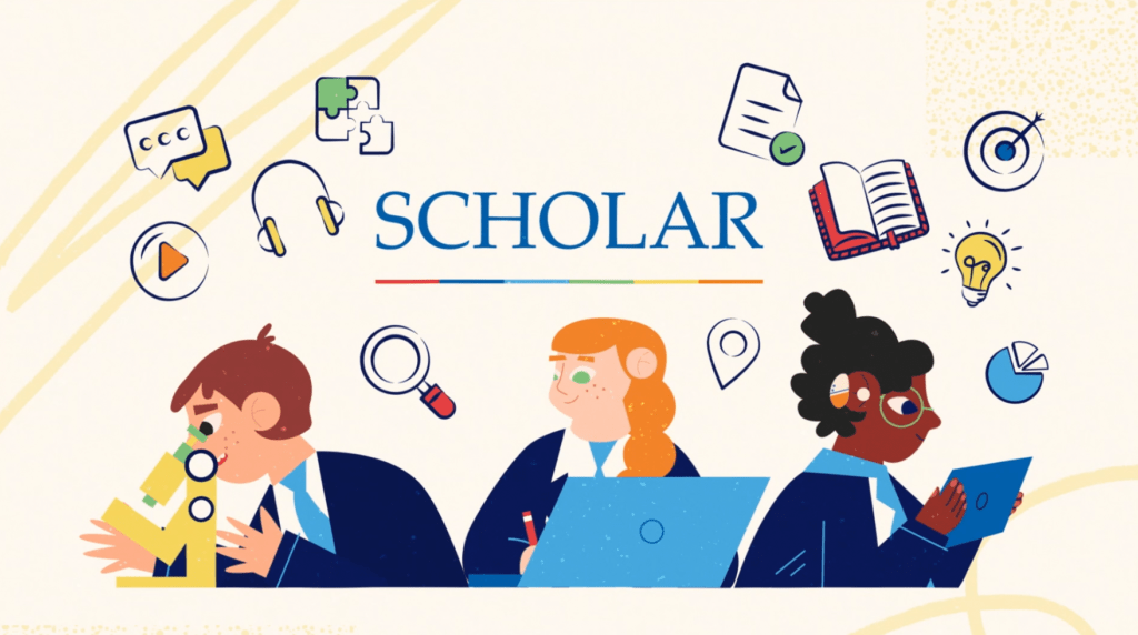 Video describing how can Scholar help learners achieve